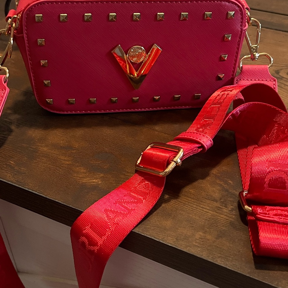 Valentino Pink Studded Women's Crossbody bag